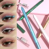 Holzsammlung 12 Colours Waterproof Matte Eyeshadow Pen Set, Metallic Eyeshadow