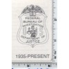 Federal Bureau of Investigation "FBI" Recessed Badge Cut-Out Neck Hanger