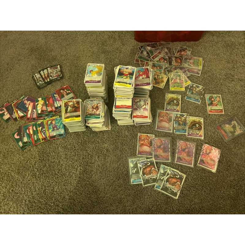 One Piece tcg Card Game 200 Card Collection Mixed Lot