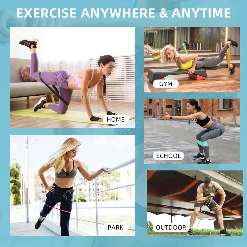 Resistance Bands, Pull Up Bands, Pull Up Assist Band Exercise