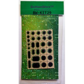ButtonWorx Rubber Keypad Repair Kit (29 Buttons)