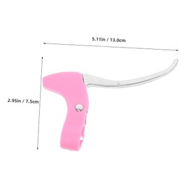 Sosoport 2pcs Bicycle Brake Lever Stylish Half Hand Brake Handles for Mountain Bikes and Folding Bikes Enhanced Control and Stopping Power for Female Riders