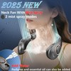 Neck Fan with Mist Spray-Neck Fans that Blow Cold Air,Folding
