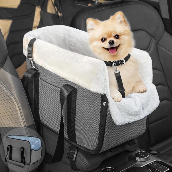 Yudodo Center Console Dog Car Seat (Width 9in) for Small