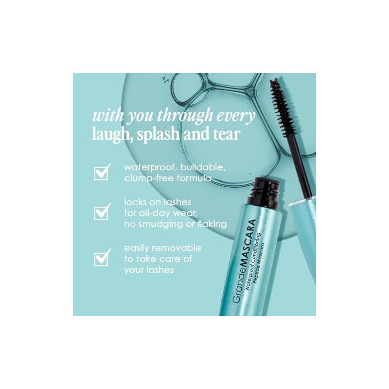 Grande Cosmetics GrandeMASCARA Waterproof Conditioning Peptide Mascara