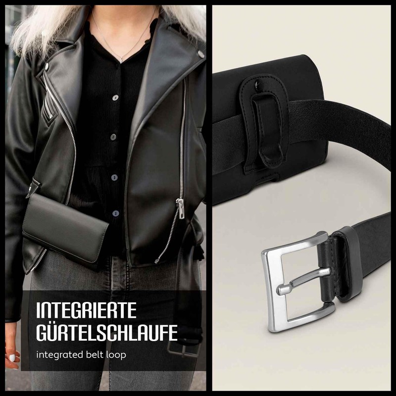 moex Comfortable Horizontal Case with Belt Clip Compatible with Redmi