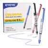 EYEYE Needle Rollerball Pens 0.5mm, 12 Pack 3 Colors Extra