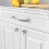 Amerdeco 10 Pieces Furniture Knobs Brushed Nickel Kitchen Hardware Cabinet