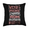 Vibraphone Player Vibraphonist Vibraphone Mothers Day Throw Pillow
