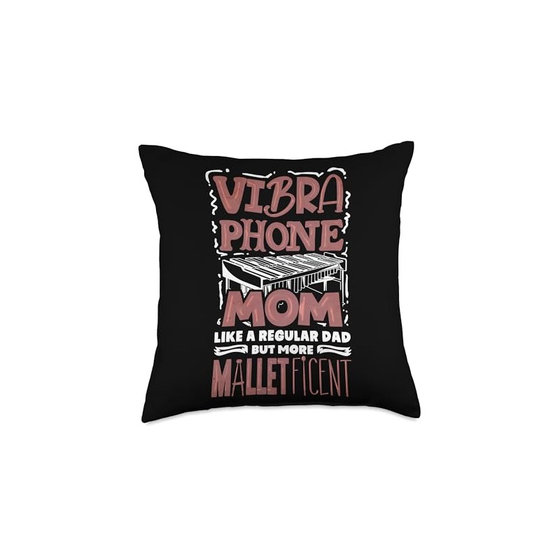 Vibraphone Player Vibraphonist Vibraphone Mothers Day Throw Pillow