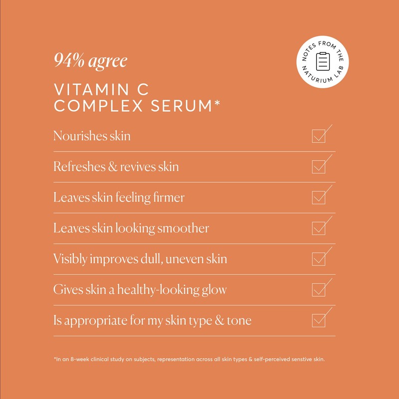 Naturium Vitamin C Complex Face Serum with Hyaluronic Acid &