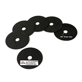 JOUNJIP 2 5/16" Cut Off Wheel Metal Cutting Disc Saw Blades - fits Most Mini Miter Cut Off Saw Chop Saw and Benchtop Saws with 3/8" Arbor