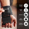 Flexi Muscles Weight Lifting Hooks (Pair) - Heavy-Duty Wrist Straps