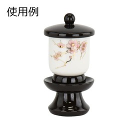 Hasegawa Buddhist altar altar altar teacup lid tea stand wood storage 2.0