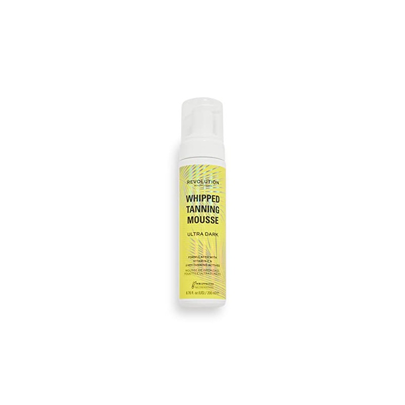 Revolution Beauty London Whipped Tanning Mousse Ultra Dark, 0.19 Fl