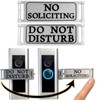 Nap Guardian Doorbell Cover that Rotates from DO NOT DISTURB
