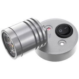 TOPPERFUN 12 Volt RV Lights, 3W 3000K RV Interior Led Lights, Adjustable Wall Reading Lamp Bedside Eye Protection Reading Lamp, Flexible Lighting for Camper Van Travel Trailer Truck Boat Interior Lig