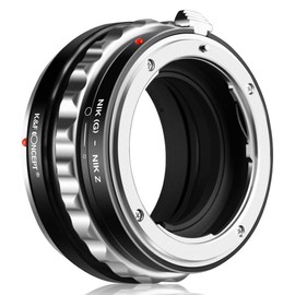 K&F CONCEPT G-NIK Z Mount Adapter Lens Ring, Compatible with Nikon Z 7 and Ring, Compatible with Nikon G/F/AI/D Lenses on Nik Z 6 Full Frame SLR Cameras