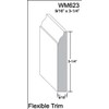 Flexible Moulding - Flexible Base Moulding - WM623-9/16" X 3-1/4"
