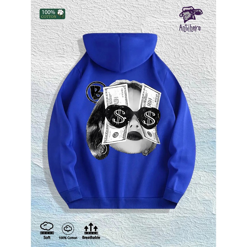 Money - Vision Graphic Hoodie 100% Cotton US Warehouse 7