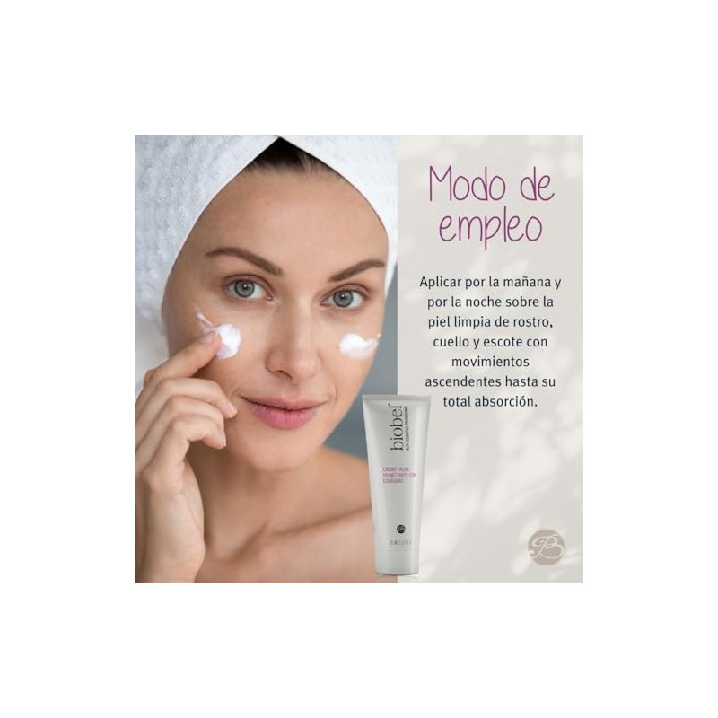 Biobel Crema Facial Humectante Con Colgeno 75ml