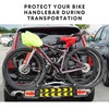 Vincita Waterproof Bicycle Handlebar Cover For Flat Handlebar L (60-70