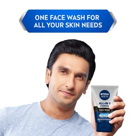 Nivea Men All In 1 Face Wash 100Ml by Nivea | NIVEA