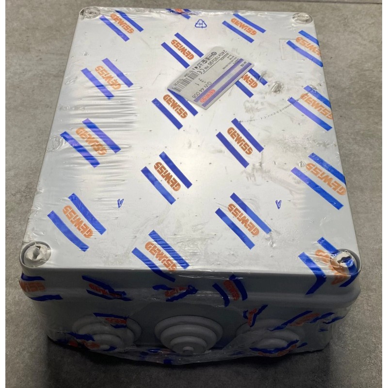 GEWISS GW44008 Junction Box With Plain Screwed LID - IP55