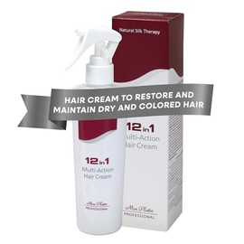 Mon Platin 12 in 1 Multi-Action Hair Cream - 8.5 Oz. (250 Ml) - Versatilidad Completa Un Solo Paso para Potenciar y Cuidar tu Estilo - Perfecto para Estilos Naturales y con Calor.
