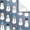 Jillson & Roberts Christmas, Winter Holiday Tissue Paper Assortment for
