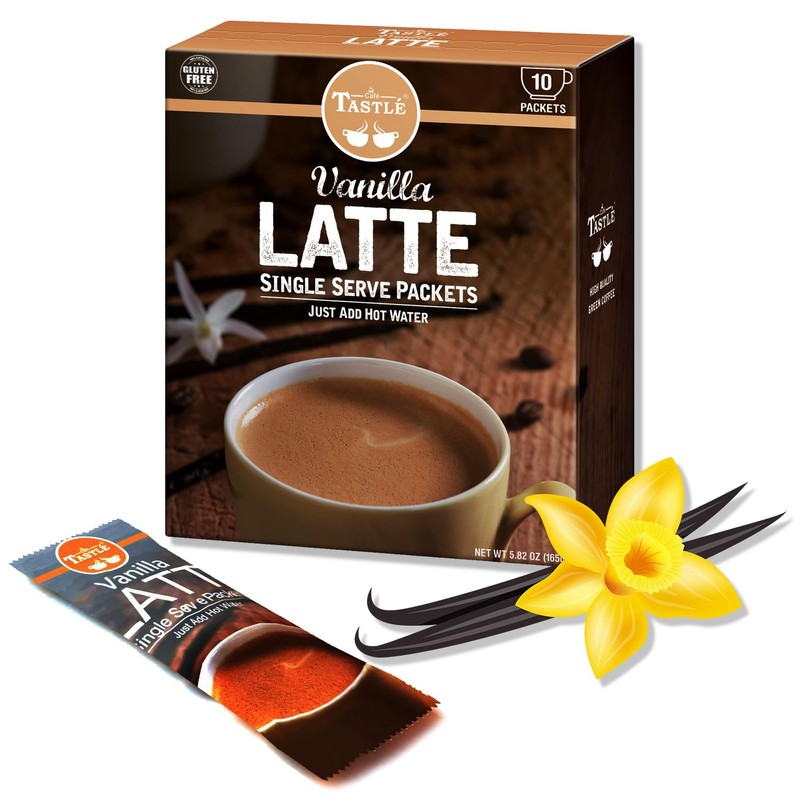 Cafe Tastle Cappuccino, Vanilla Latte, Caramel Macchiato, Hot Chocolate 36