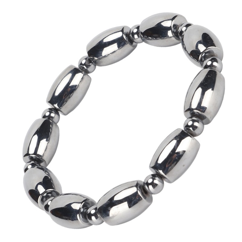 Terahertz Bracelet Relieve Fatigue Promote Circulation Bucket Round Shapes Beads