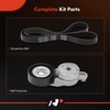 A-Premium Engine Serpentine Belt Drive Kit with Tensioner Compatible with