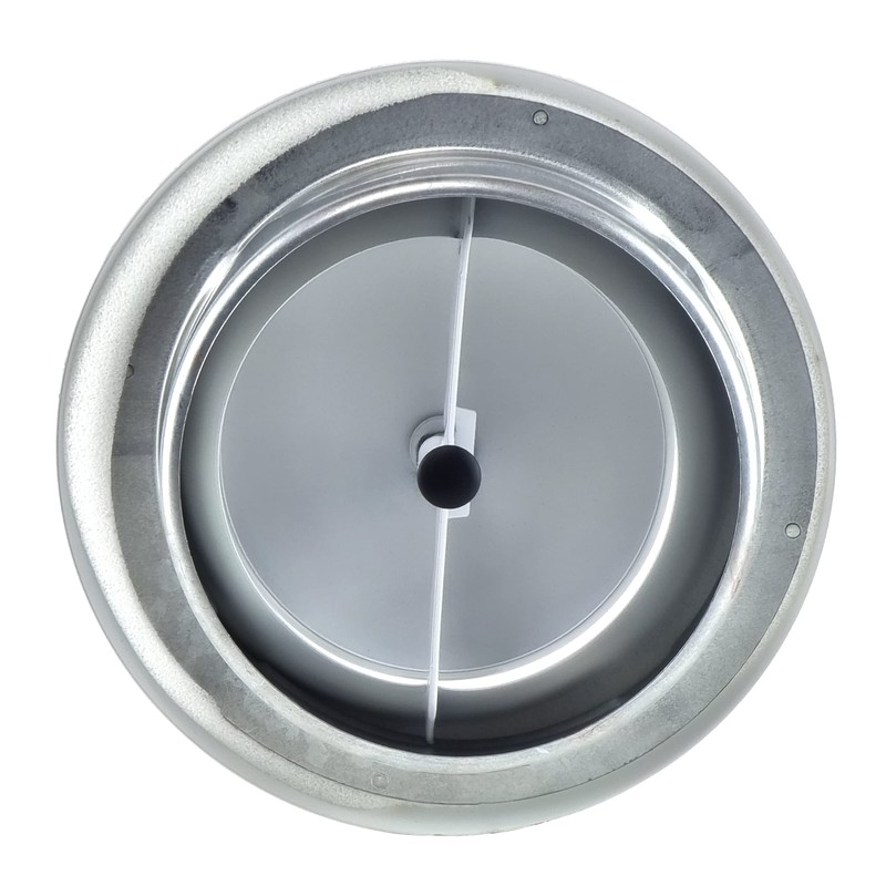 Steinberg14 Round 125 mm Disc Valve Exhaust Air Anemostat Metal