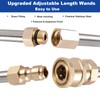 Toolly Pressure Washer Extension Wand 8FT Upgrade Power Washer Lance