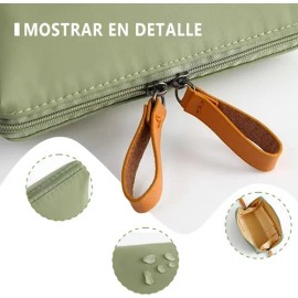 Bolsa De Maquillaje De Viaje Para Mujer Con Compartimentos