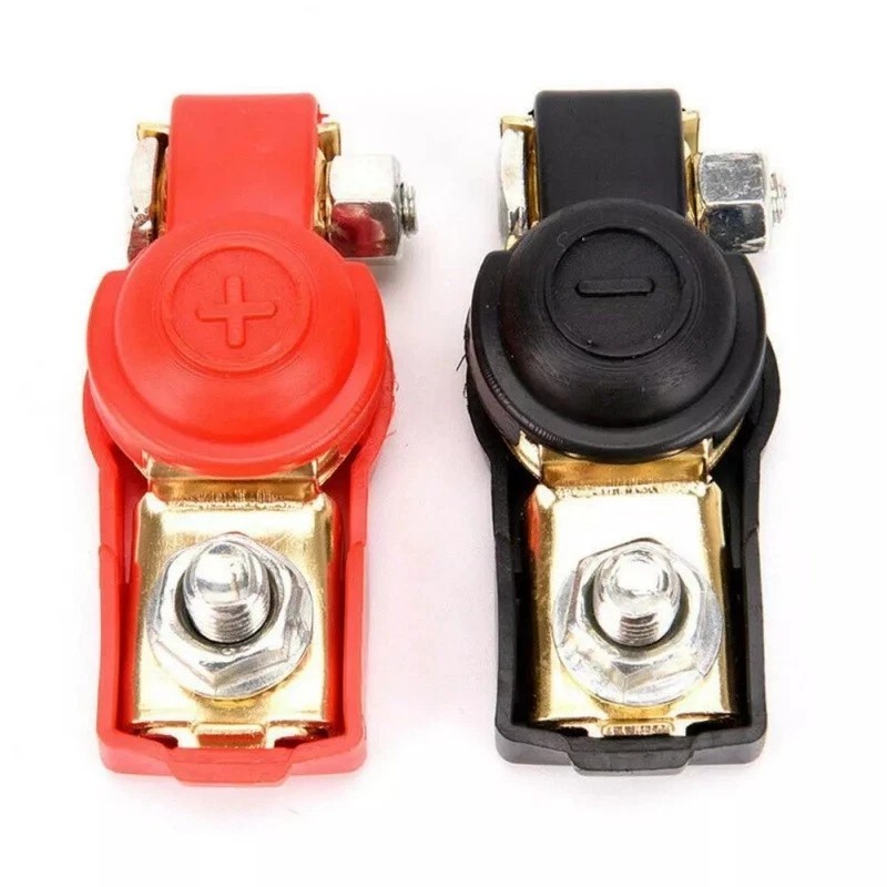 Unbranded 2PCS Car Battery Terminal Clamp Clip Connector Adjustable Positive