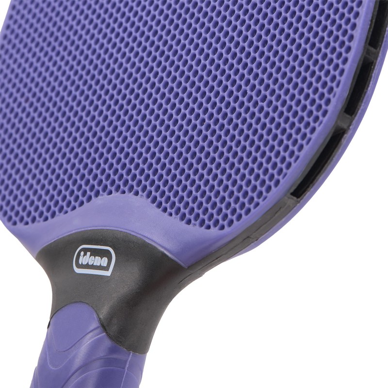 Idena 40263 Table Tennis Bat with Straight Handle, Weatherproof and