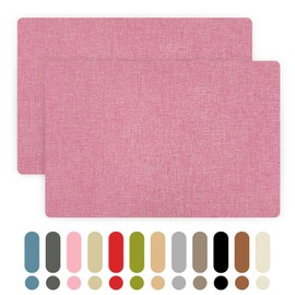 Pink Canvas Repair Patch, 2 Pcs Self Adhesive Linen Fabric Repair Patches for Sofas, 8×12 Inch Coarse Linen Repair Patch for Couch, Furniture, Car Seats, Office Chair, Clothing, Jackets