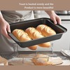 QILEMI Deep Baking Tray for Oven, 1 Piece, Rectangular Baking