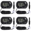 AITRIP 4 Pack Digital Aquarium Thermometer Aquarium Thermometer Water Thermometer