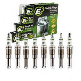 8 pc E3 Spark Plugs compatible with Ford F-150 5.4L V8 2004-2008