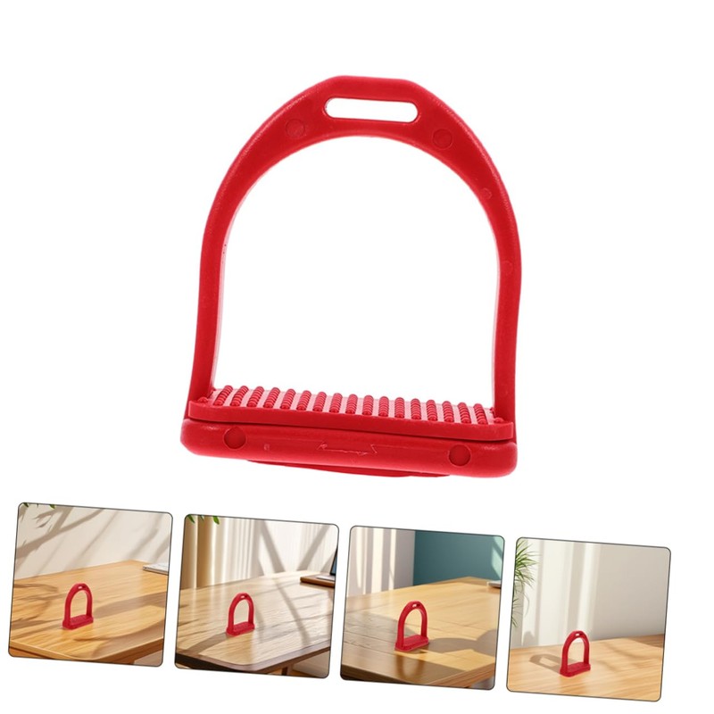 GRIRIW Equestrian Stirrups Horse Riding Supply Secure Footing Comfortable Fit