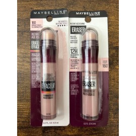 Maybelline Instant Age Rewind Eraser Dark Circle Concealer Brightener 160 2 Pack