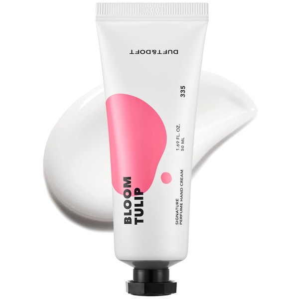 DUFT&DOFT Bloom Tulip Signature Perufume Nourishing Hand Cream, Non-greasy, Refreshing