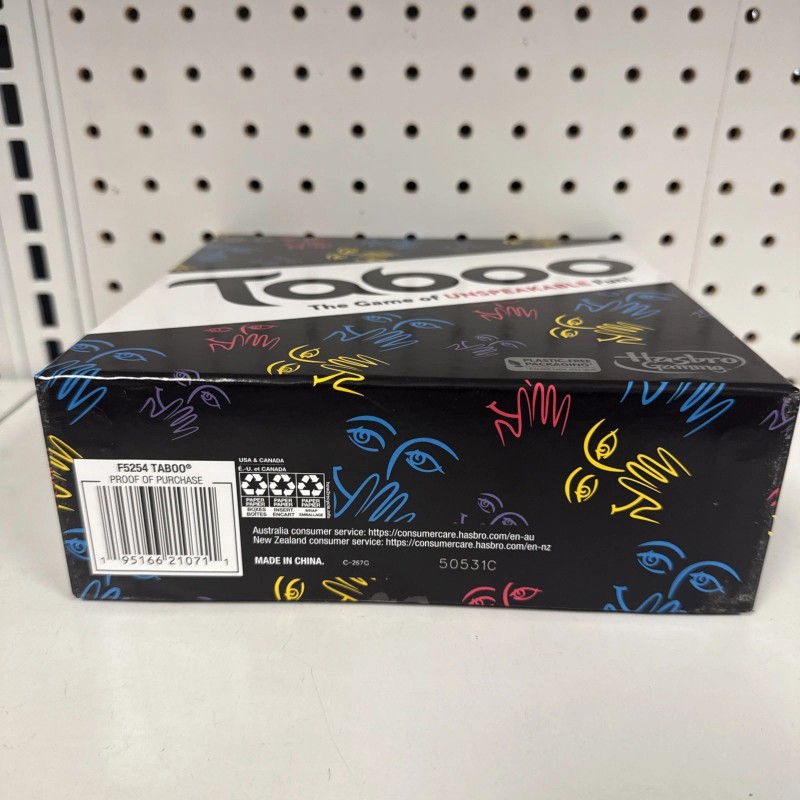 Hasbro Games New Taboo Game - The Game of UNSPEAKABLE