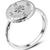 Jude Jewelers Stainless Steel Retro Vintage Compass Style Statement Promsie