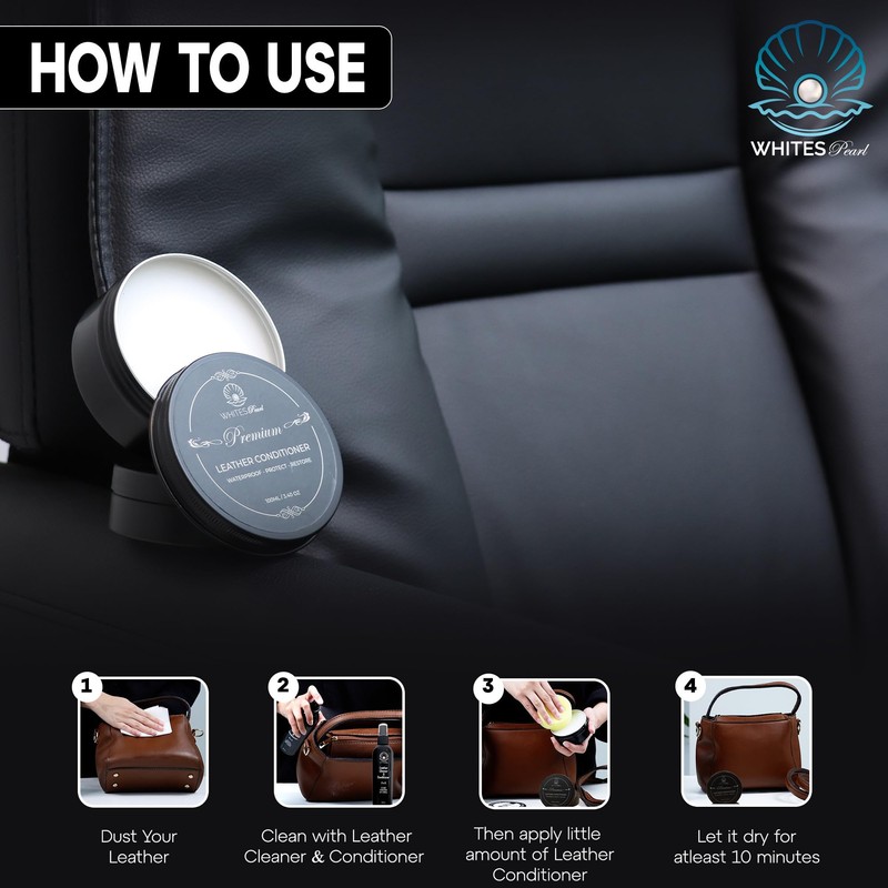 Premium Leather Conditioner for Leather Products – Leather Cleaner and
