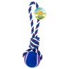 RUFFIN' IT Tennis Ball Rope Tug - Two-in-One Dog Toy