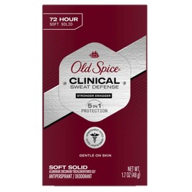 Old Spice Clinical Sweat Defense Anti-Perspirant Deodorant for Men, 72 Hour, Stronger Swagger, 1.7 oz